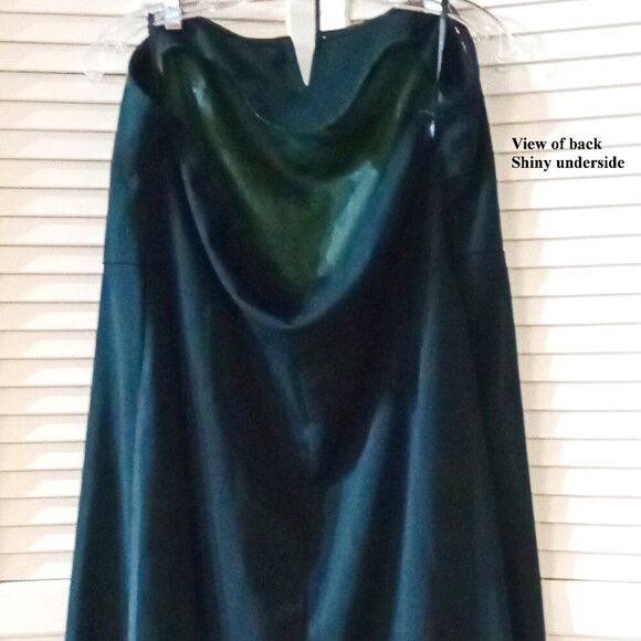 NWT Plus Size 18-20 Green Strapless Dress - Picture 3 of 3